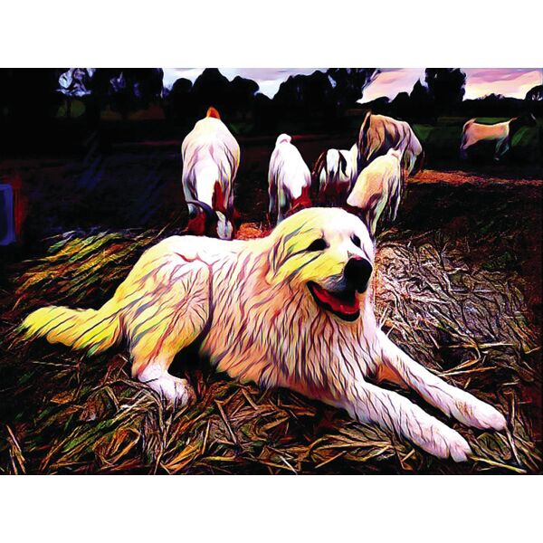 Buckley and goats extra large Thumbnail