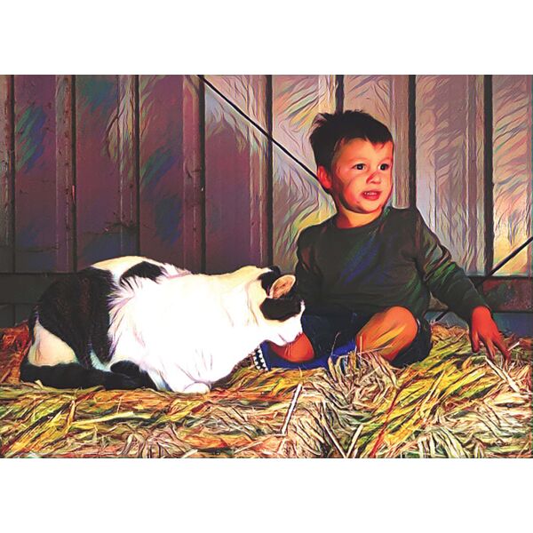 boy and his cat medium Thumbnail