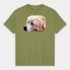Heavyweight Cotton Unisex Garment Dyed T-Shirt Thumbnail